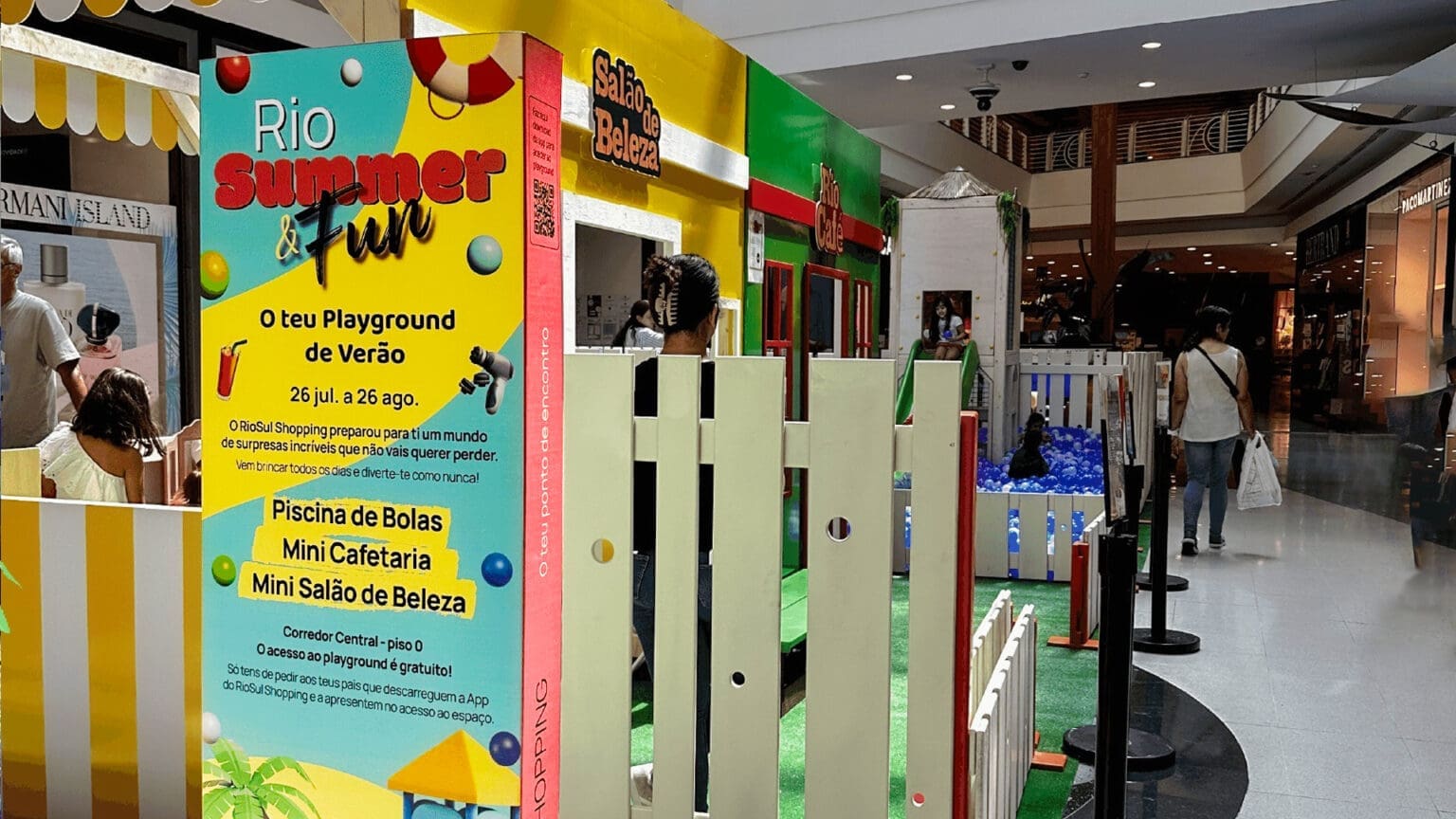 Summer&Fun: O Playground de Verão Perfeito para as Crianças no RioSul Shopping