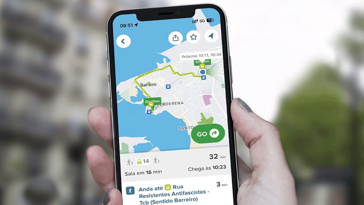 Transportes Coletivos do Barreiro: Acesso Fácil e Eficiente com o Citymapper