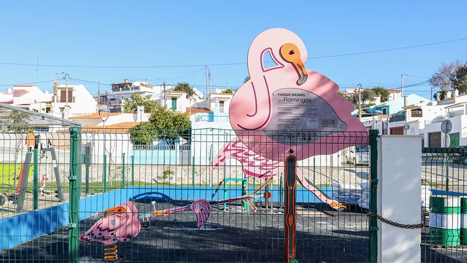 Inauguração de Parque Infantil Os Flamingos com Entretenimento