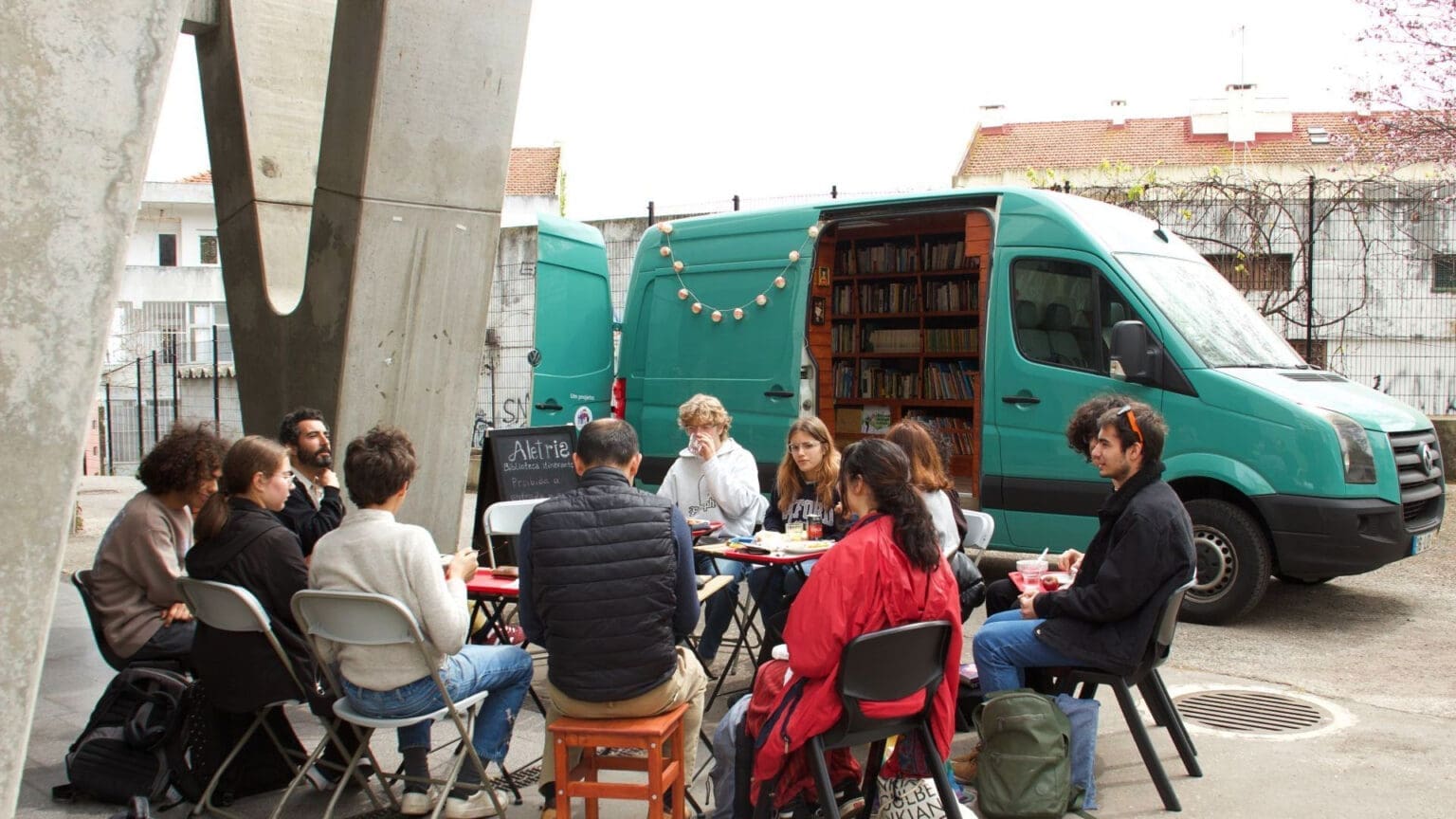 Inauguração da Biblioteca Itinerante de Almada