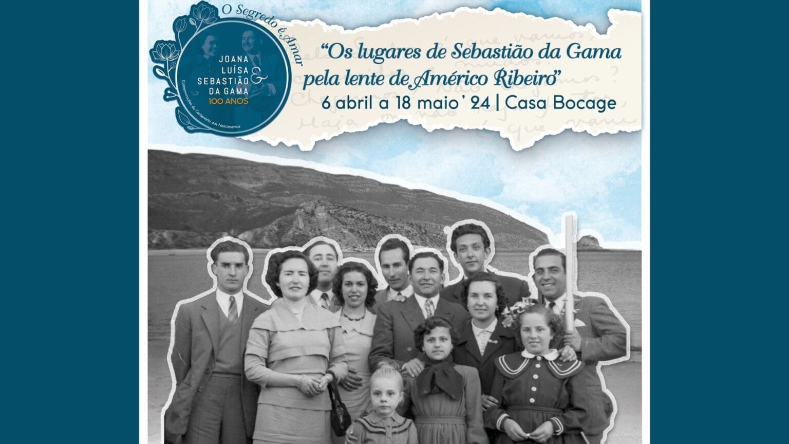 Exposição “Os Lugares de Sebastião da Gama pela lente de Américo Ribeiro” na Casa Bocage