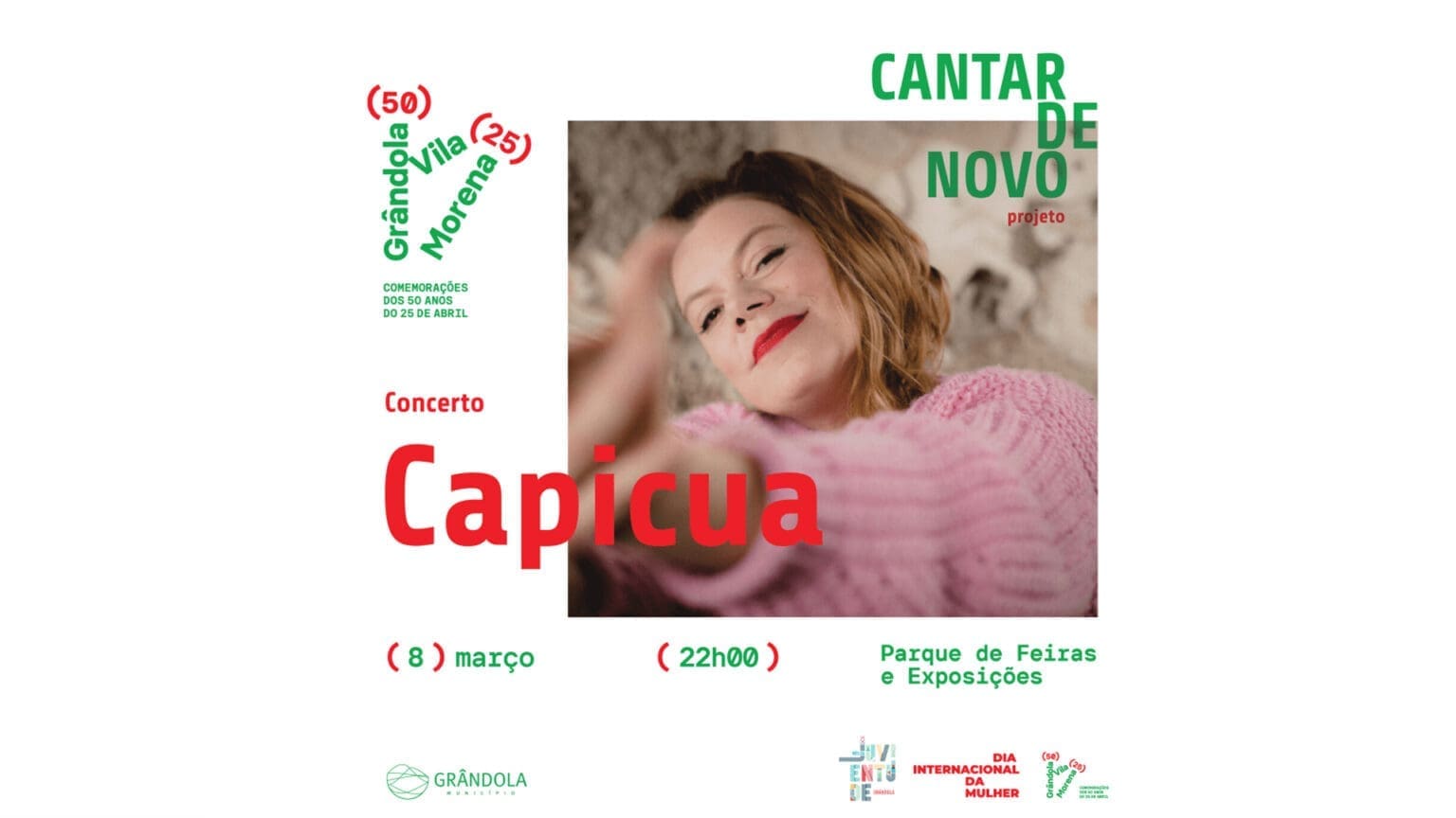 Projeto Cantar de Novo com Capicua: Um Concerto Imperdível