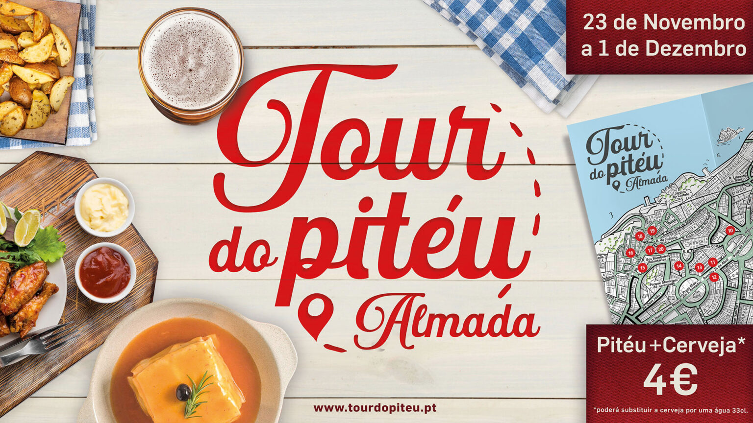 Tour do Pitéu: Uma Celebração Gastronómica em Almada